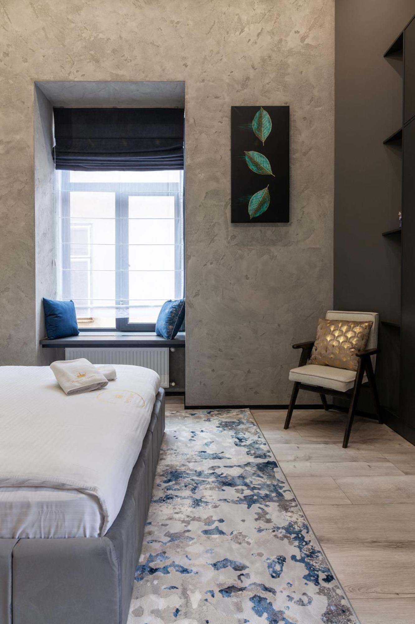 Royal Romantic Apartment With Bathtub Lvov Exteriér fotografie
